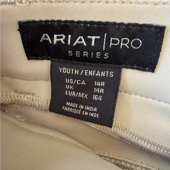 Ariat Pro Kids Tri Factor Knee Patch Breeches - Picture 3 of 4